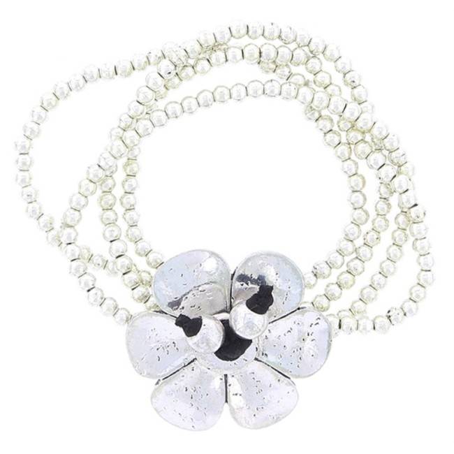PULSERA CUENTAS METAL
