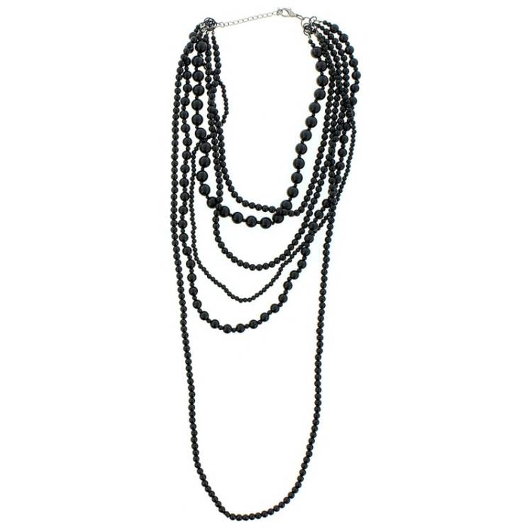 IMI MULTITURN NECKLACE. PEARL