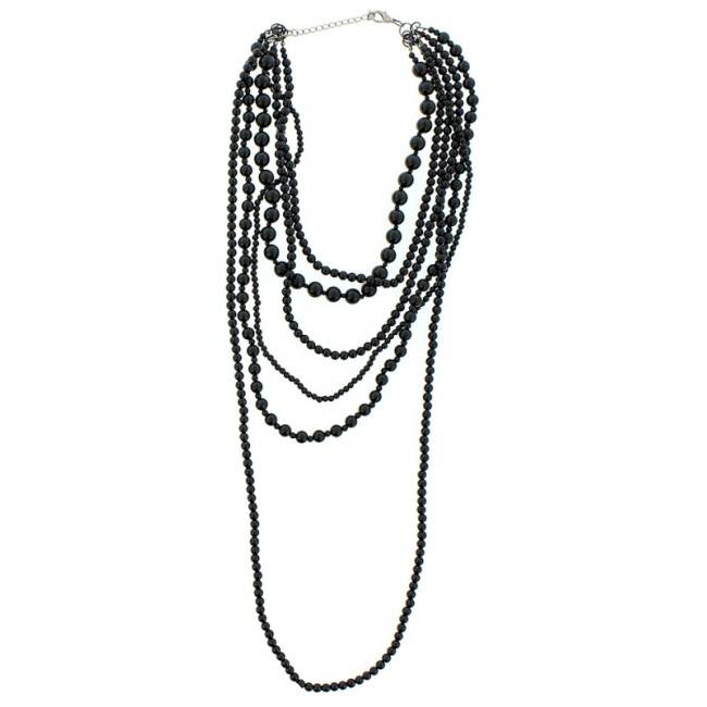 IMI MULTITURN NECKLACE. PEARL