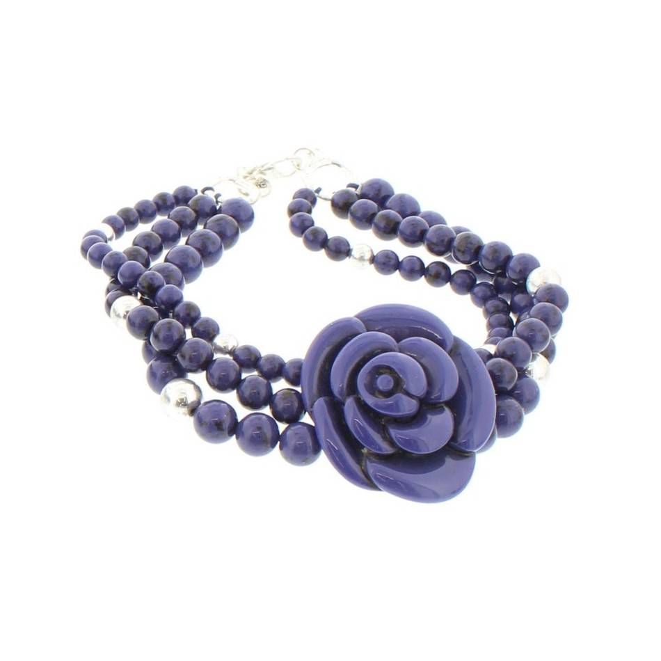 RESIN BEADS SHORT NECKLACE