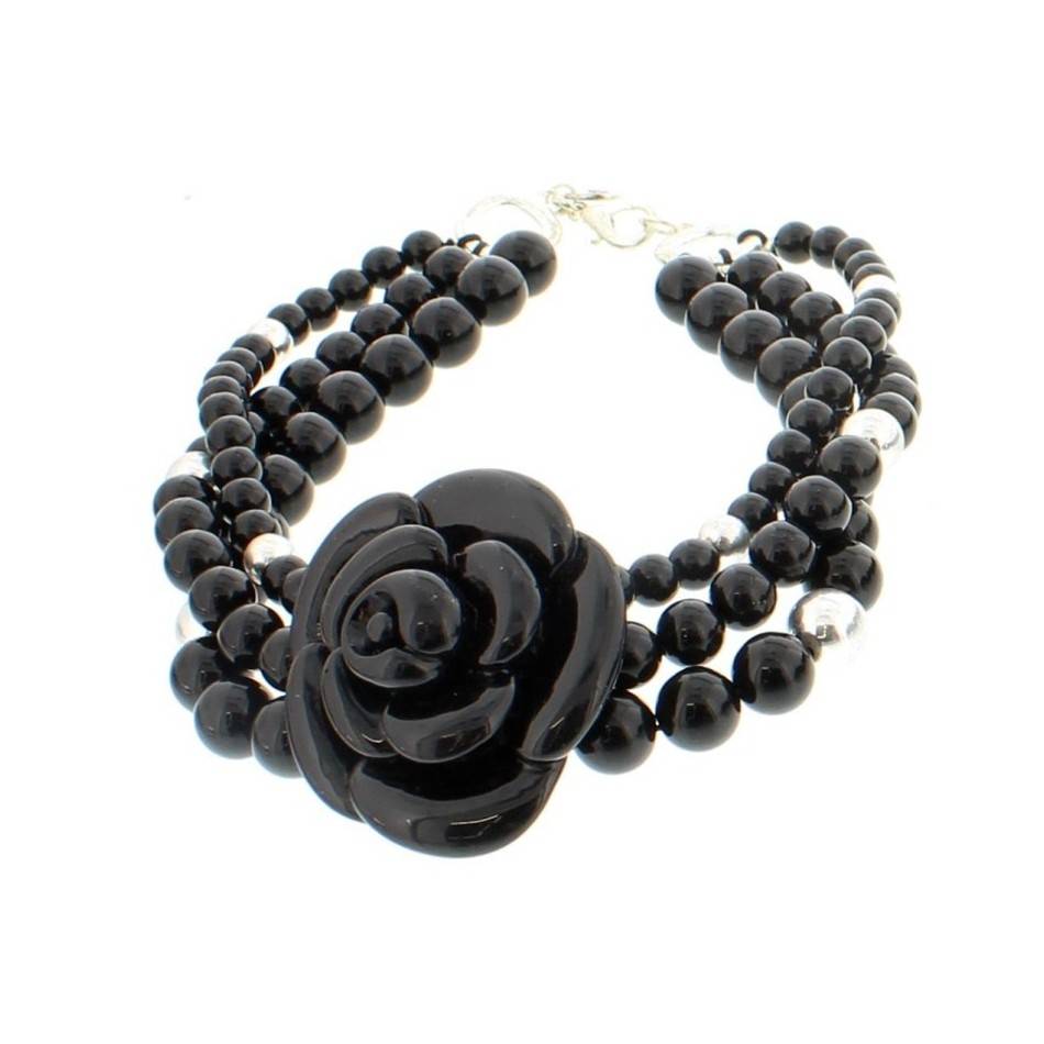 RESIN BEADS SHORT NECKLACE