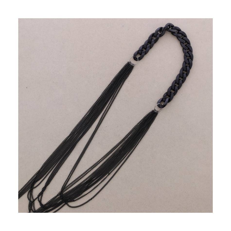 COLLAR LARGO CADENAS