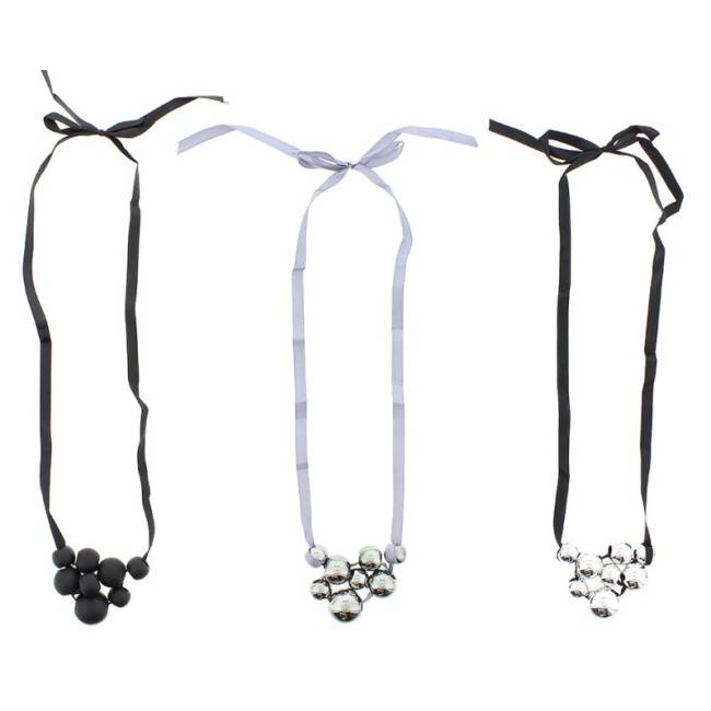 COLLAR LARGO RASO CUENTAS