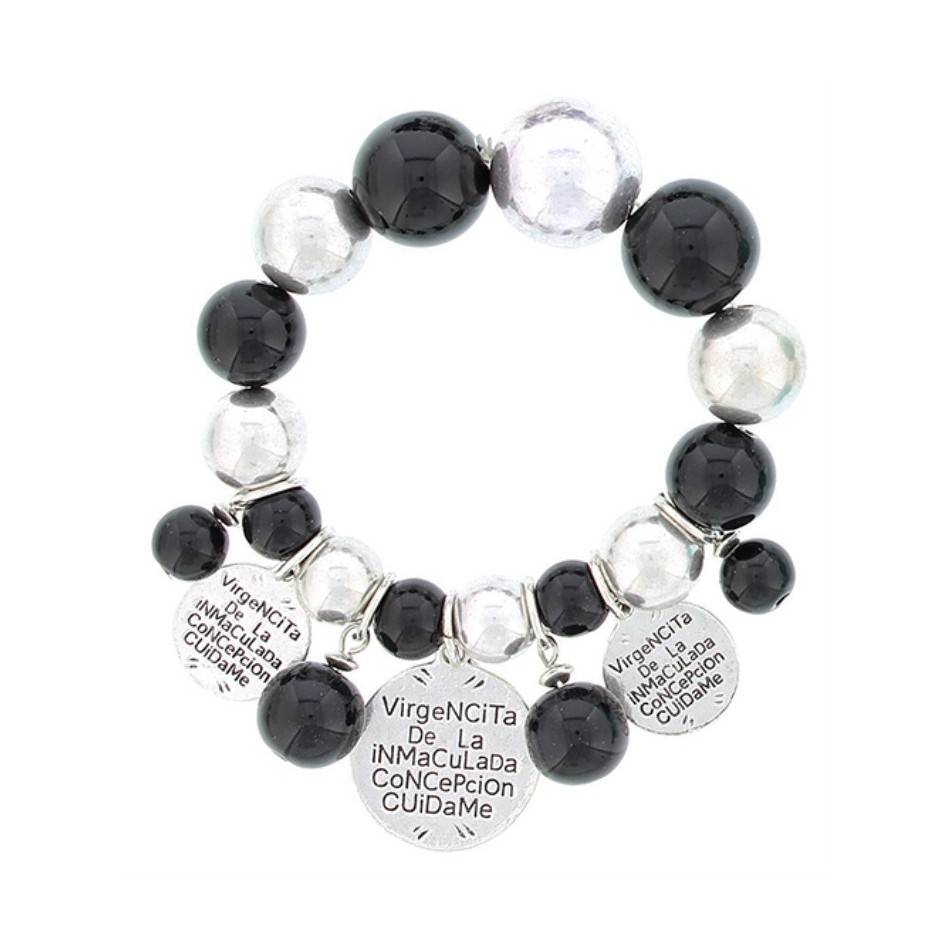 METAL STONE BEADS BRACELET