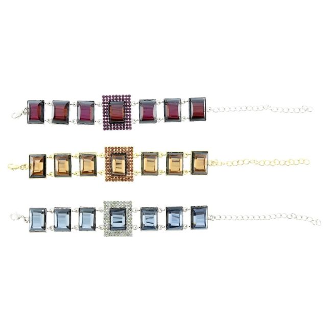 PULSERA MULTICRISTALES