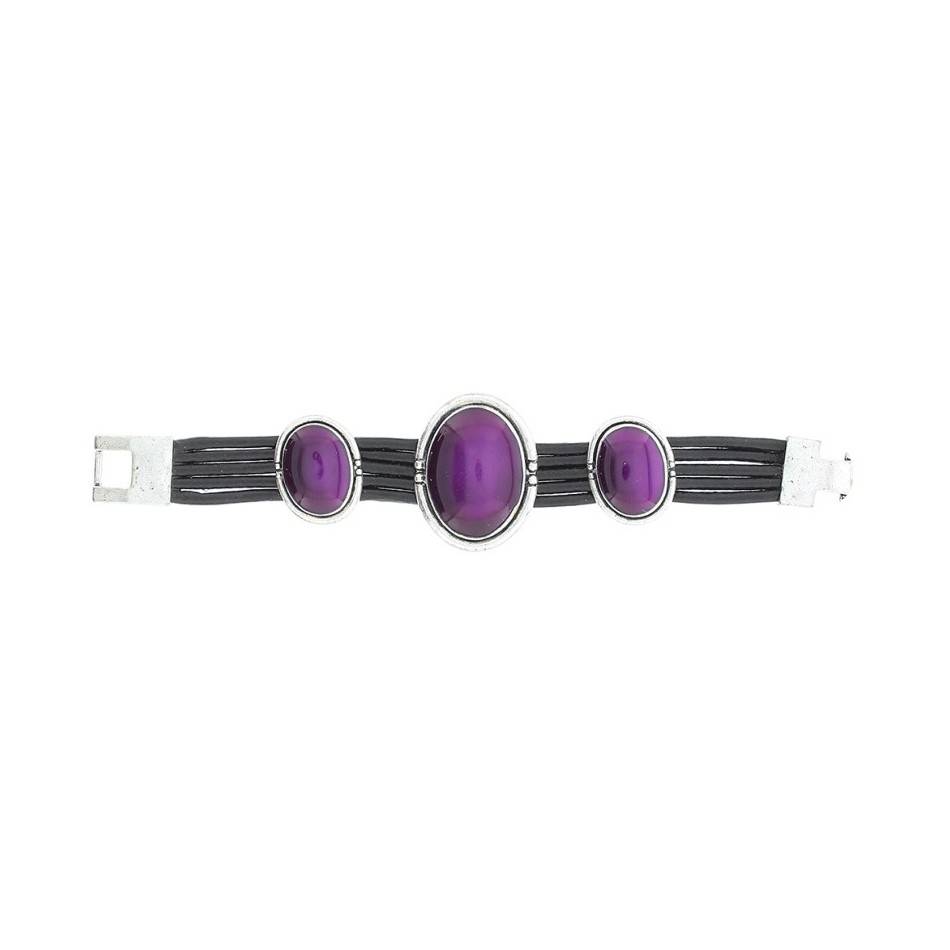 PULSERA CUENTAS METAL ESMALTE