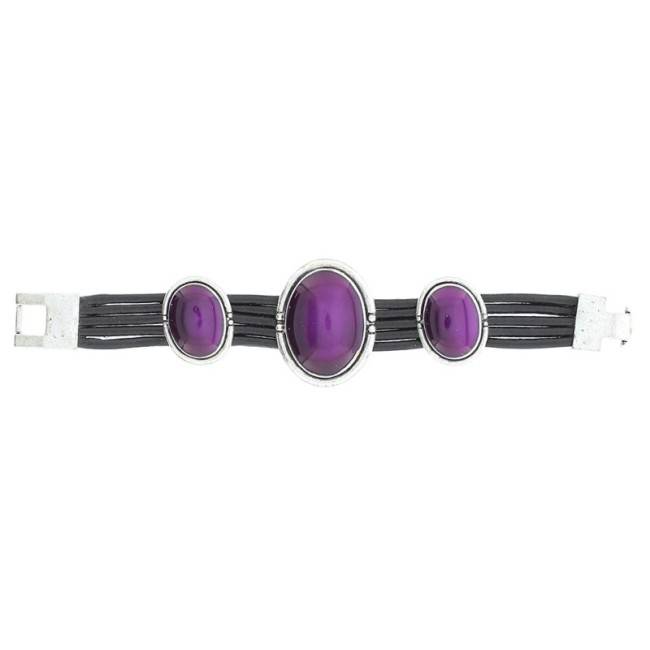 PULSERA CUENTAS METAL ESMALTE