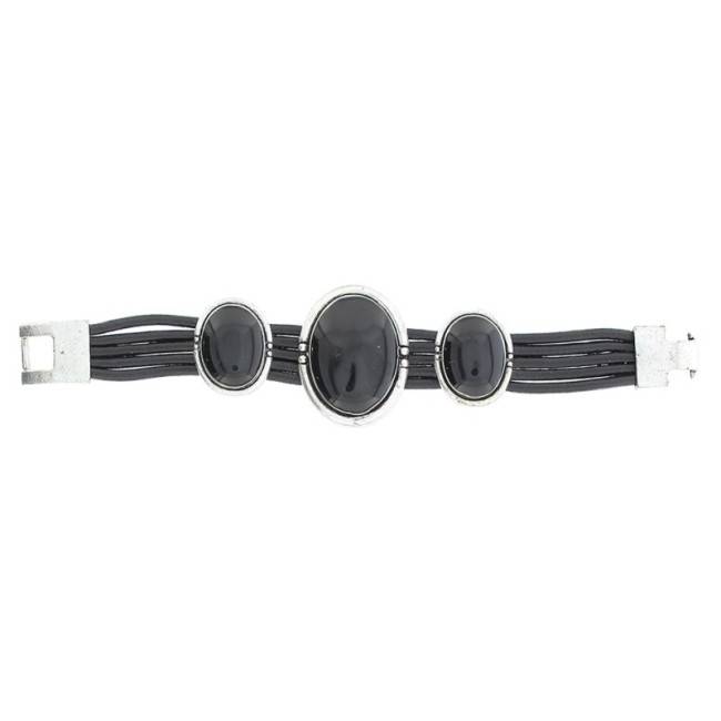 ENAMEL METAL BEADS BRACELET