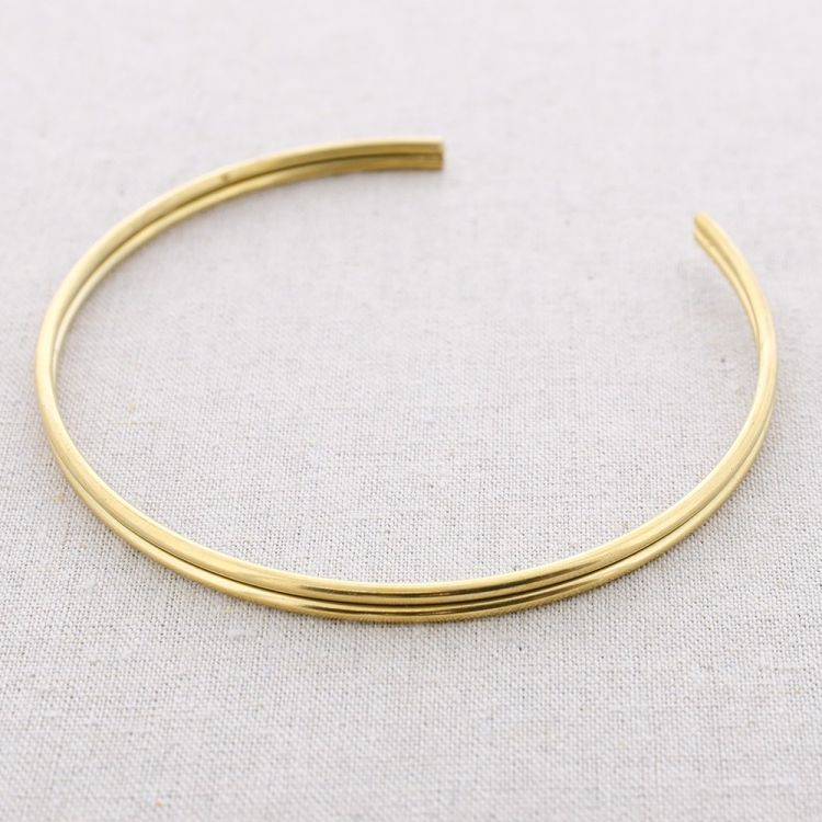 CHOKER ACERO AJUSTABLE DOBLE 2