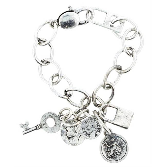PULSERA CADENA COLGANTES