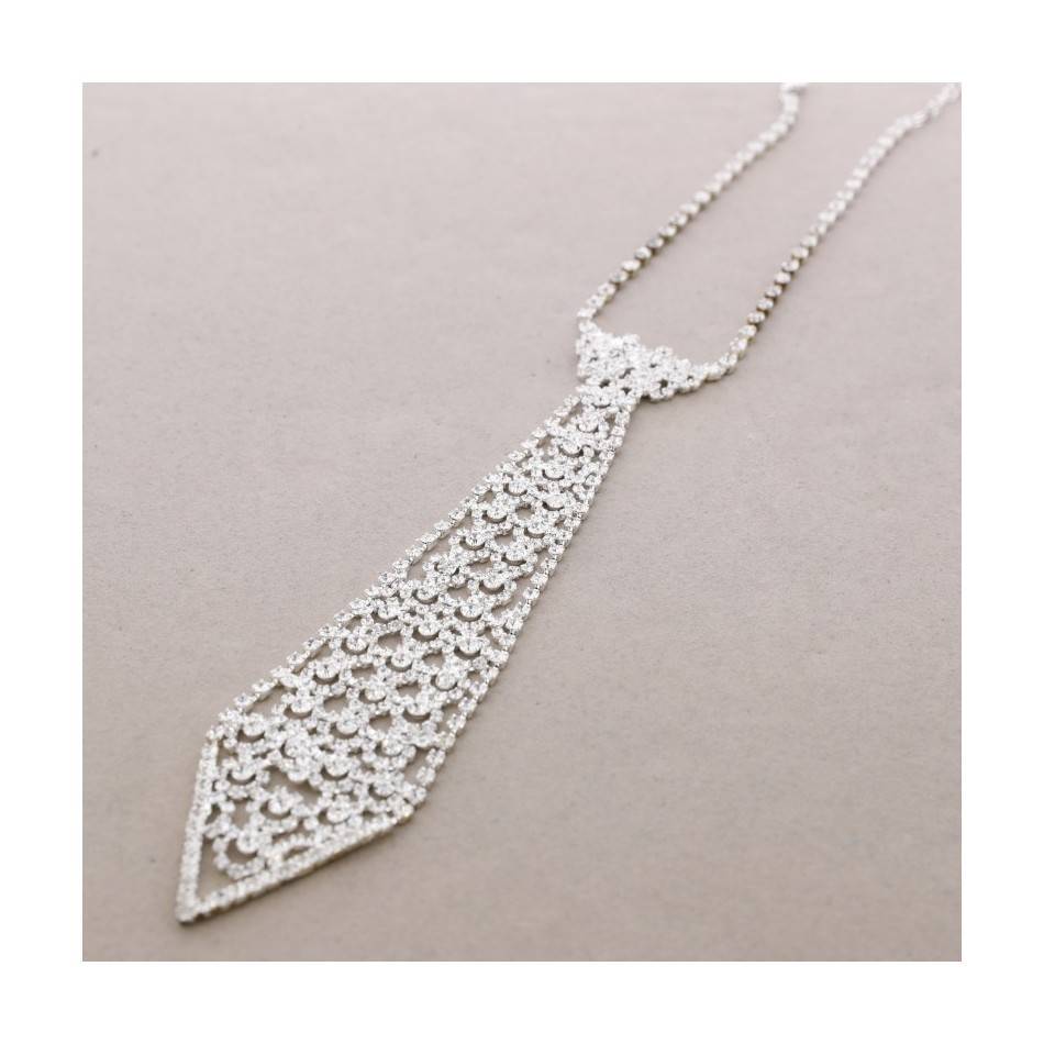 COLLAR CORBATA STRASS