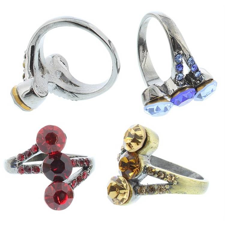 ANILLO CRISTALES Tallas variadas 2