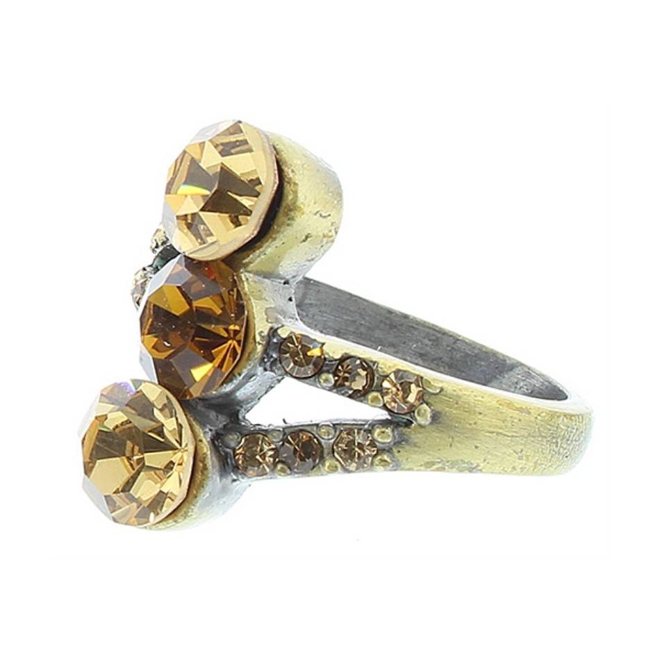 ANILLO CRISTALES Tallas variadas