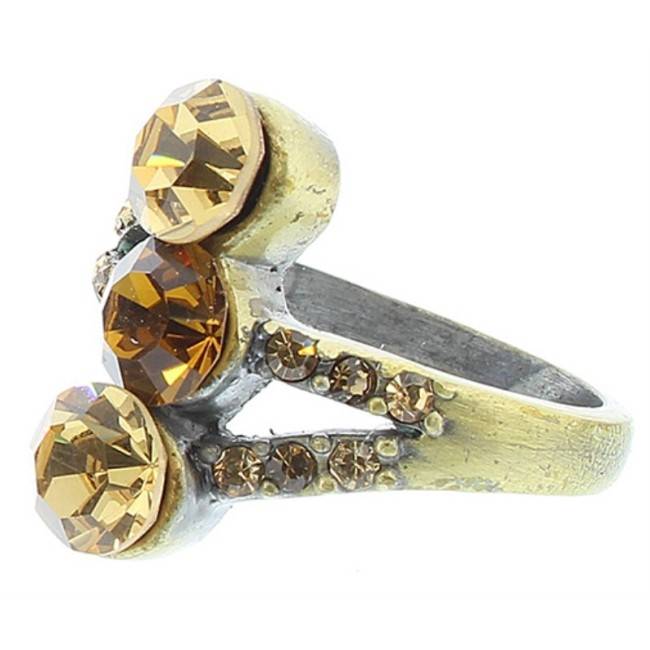 ANILLO CRISTALES Tallas variadas