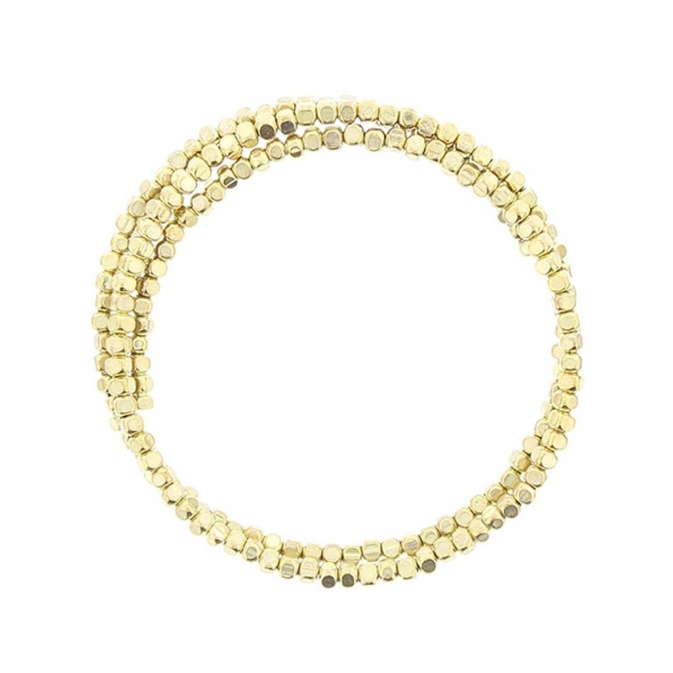 PULSERA CUENTAS METAL