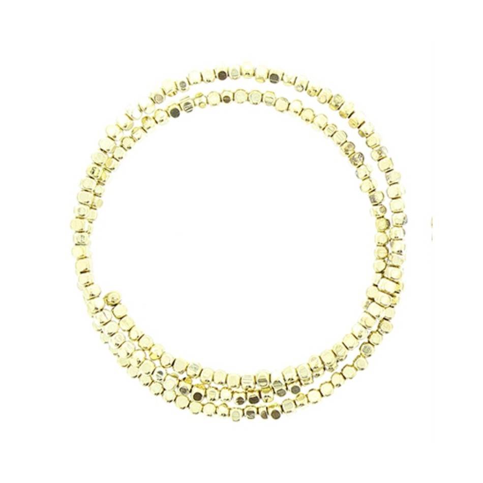 PULSERA CUENTAS METAL