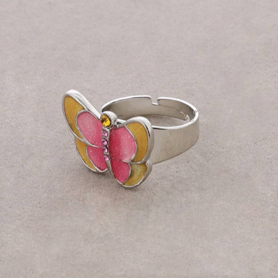 METAL ENAMEL RING