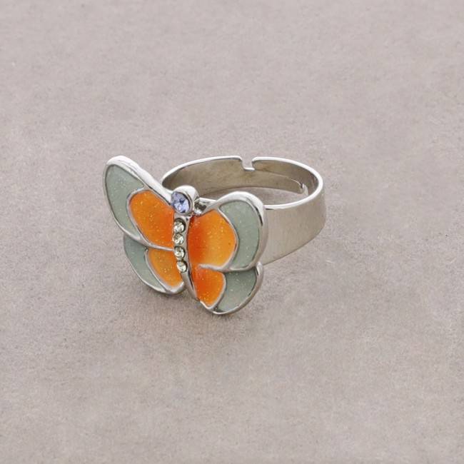 METAL ENAMEL RING