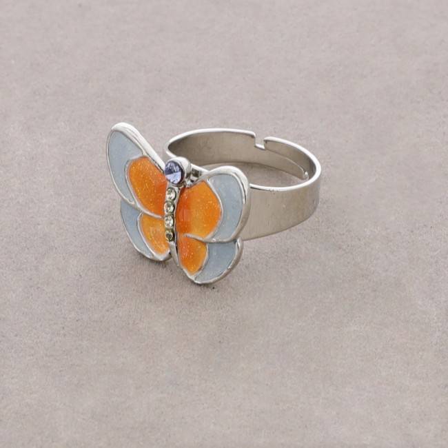 METAL ENAMEL RING