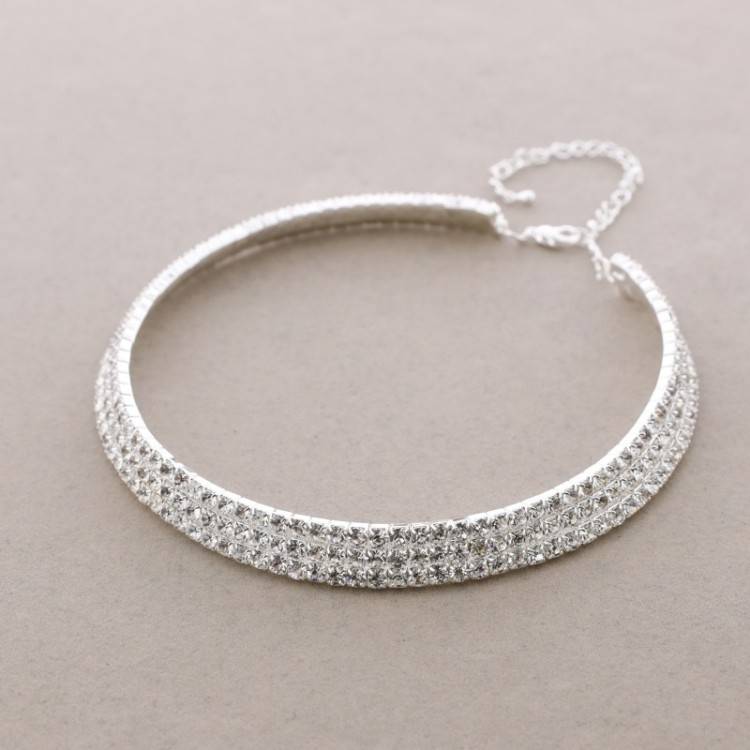 GARGANTILLA STRASS 3 FILAS