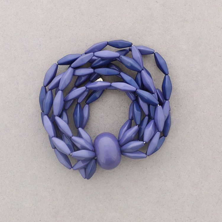 PULSERA ELÁSTICA CUENTAS RESINA
