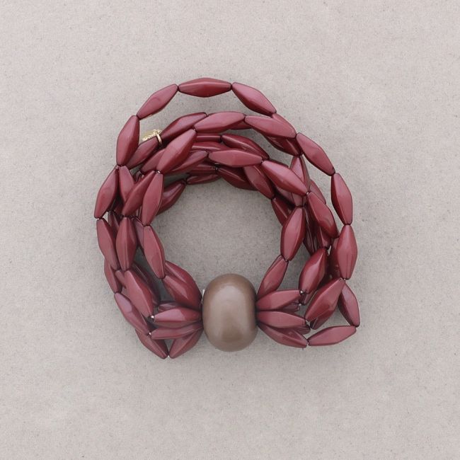 ELASTIC BRACELET WITH RESIN BEADS