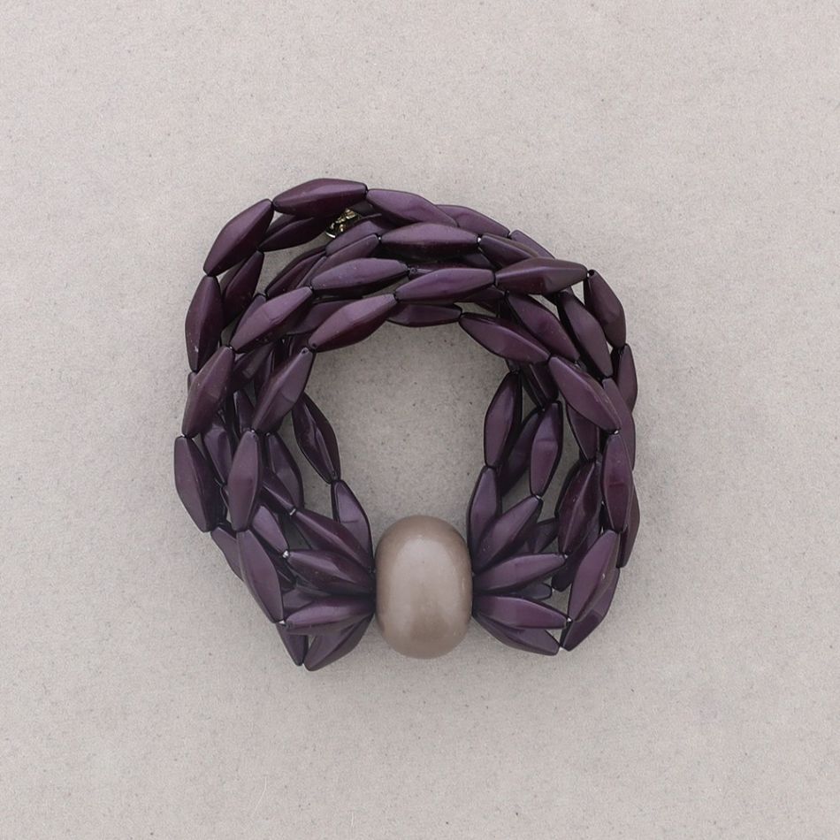 ELASTIC BRACELET WITH RESIN BEADS