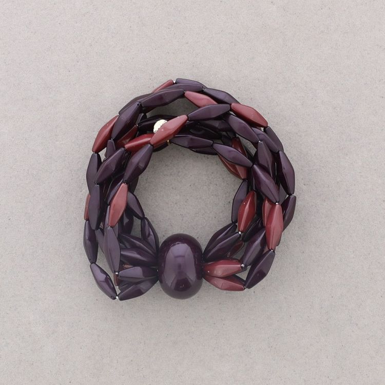 ELASTIC BRACELET WITH RESIN BEADS