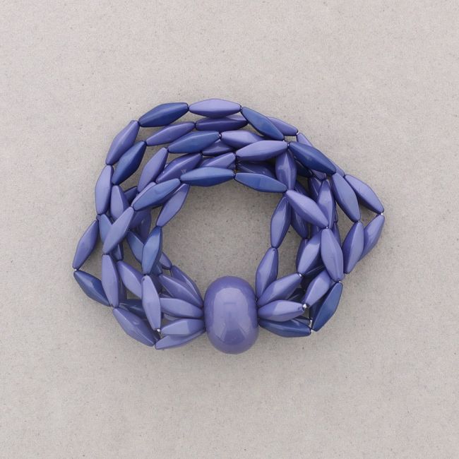 ELASTIC BRACELET WITH RESIN BEADS