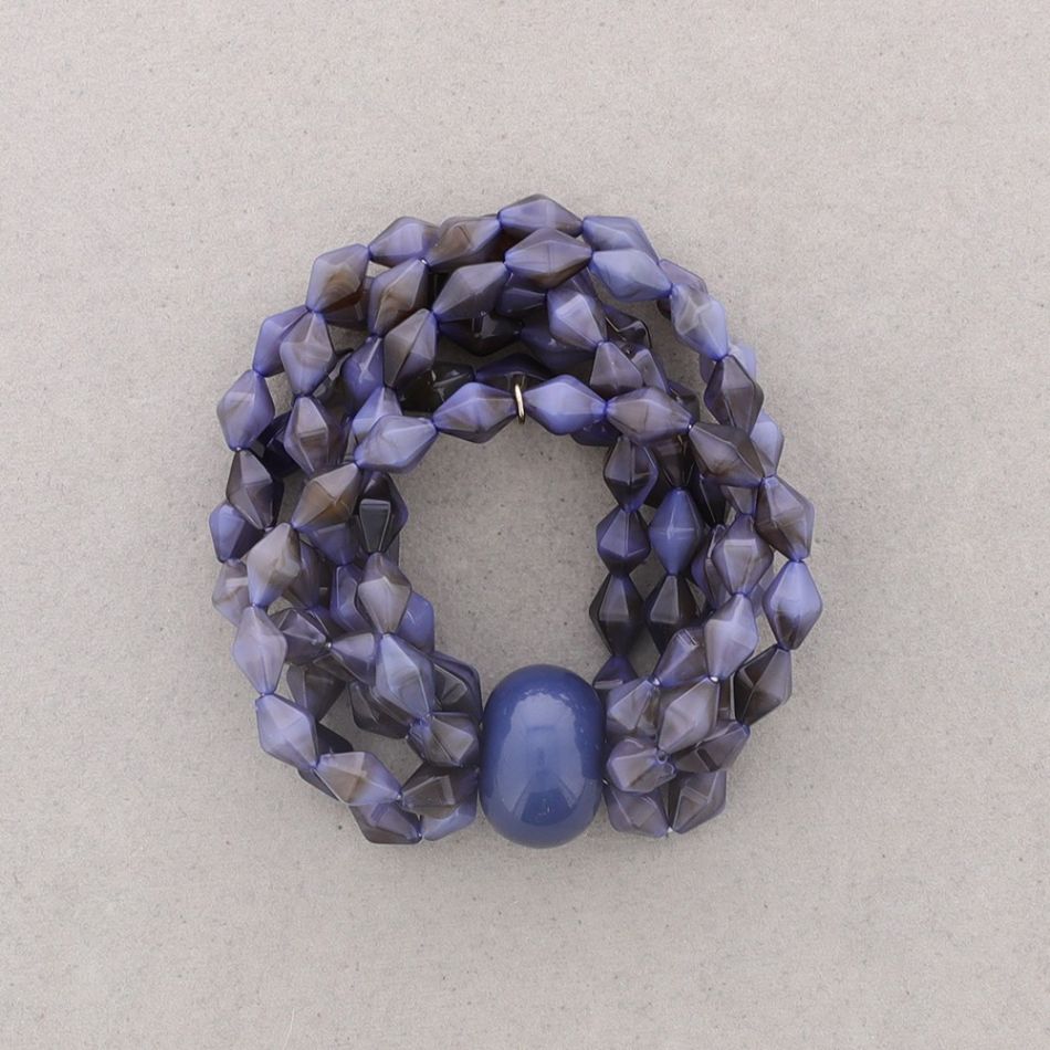 ELASTIC BRACELET WITH RESIN BEADS