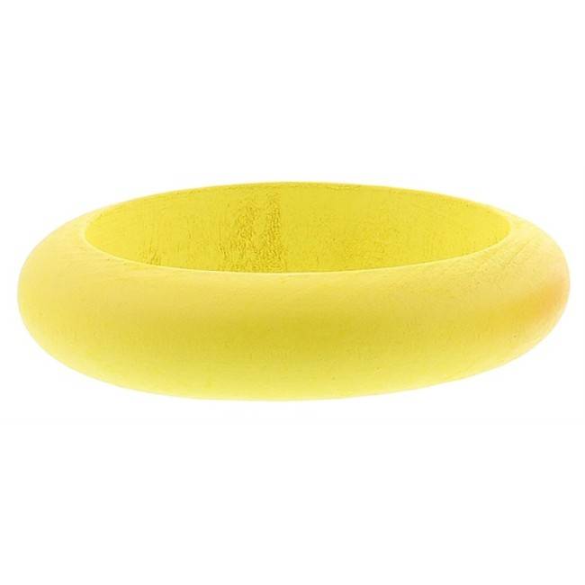COLORED WOOD BRACELET 1.5 CM