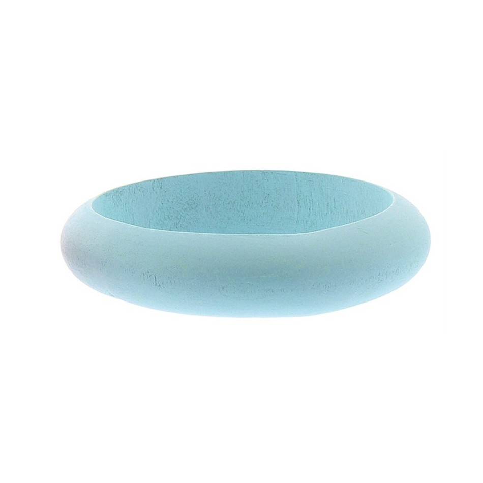 PULSERA MADERA COLOREADA 1,5 CM
