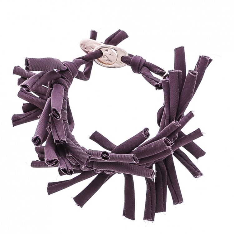 TUBE BRACELET WITH KNOTS