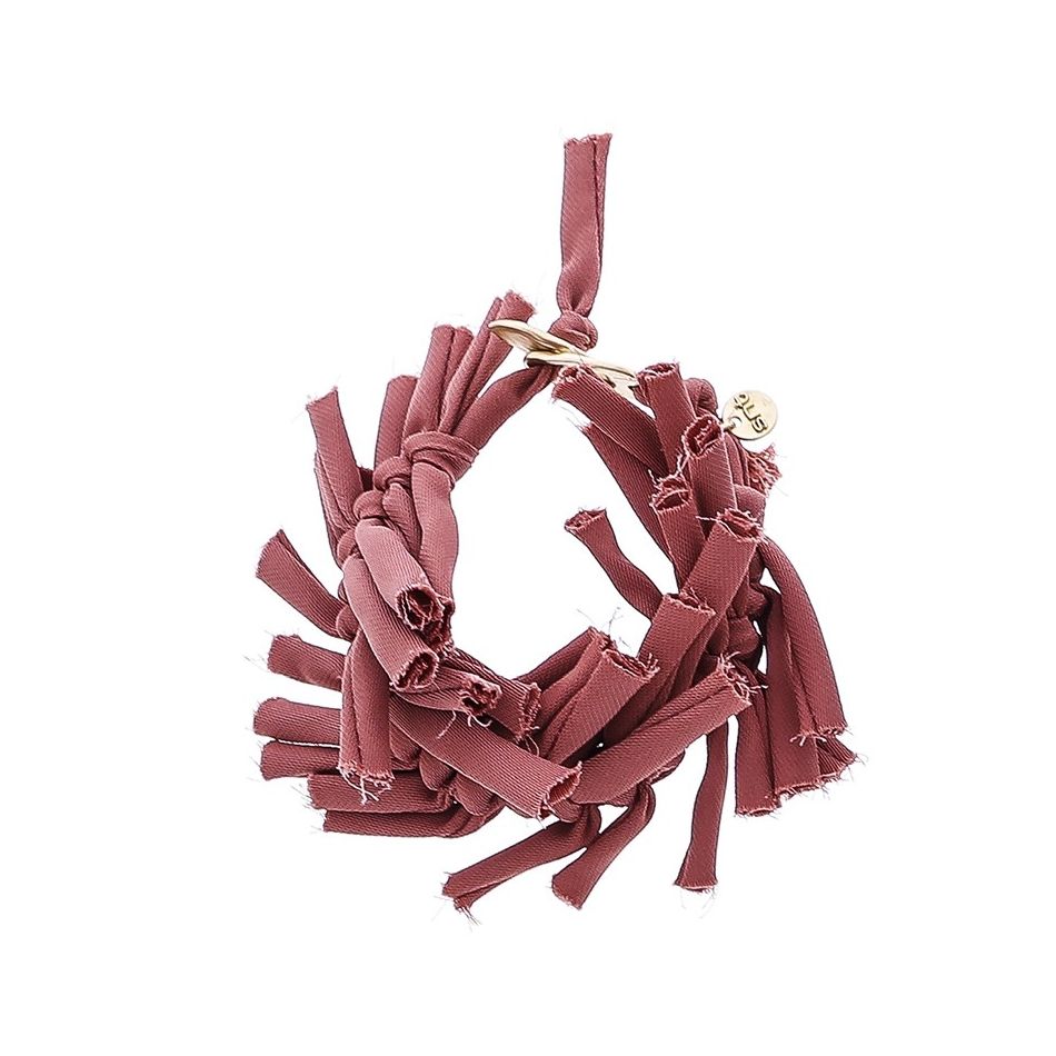 TUBE BRACELET WITH KNOTS
