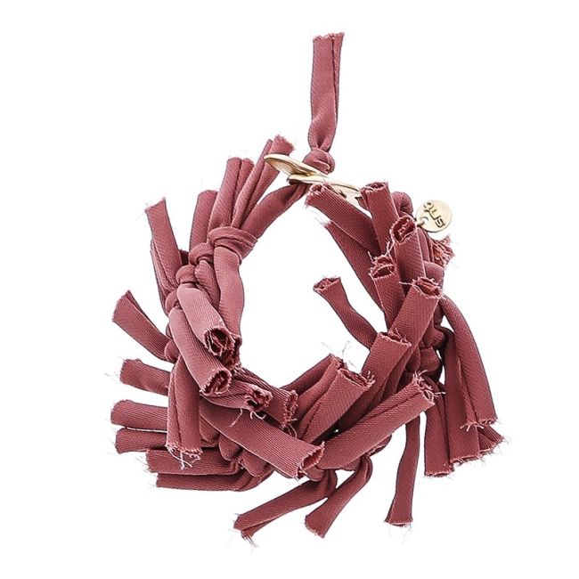 TUBE BRACELET WITH KNOTS