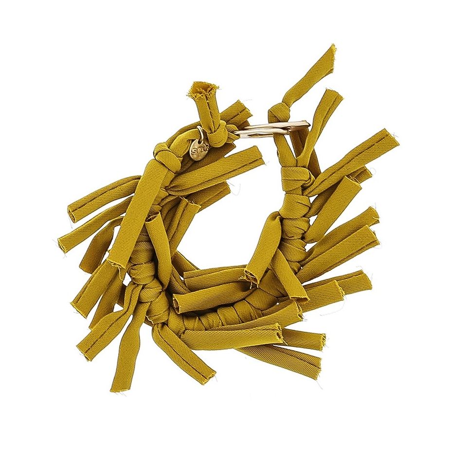 TUBE BRACELET WITH KNOTS