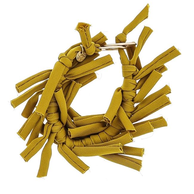 TUBE BRACELET WITH KNOTS