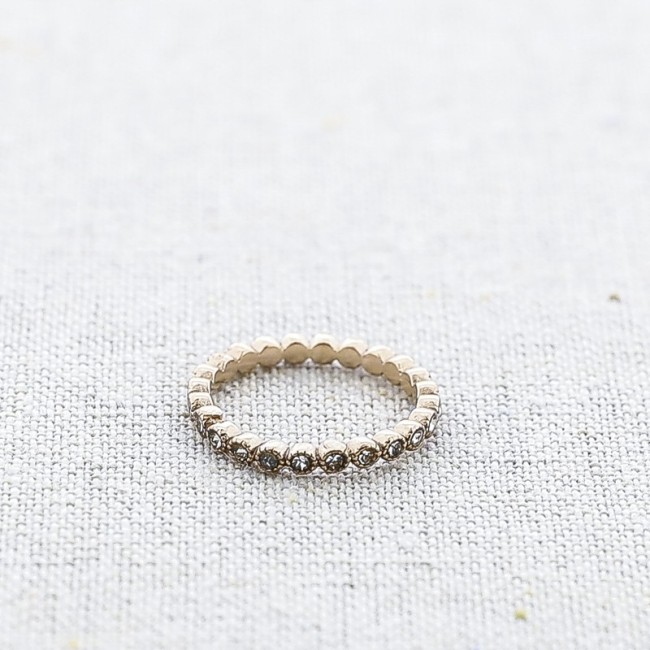 ANILLO ACERO CIRCONITAS