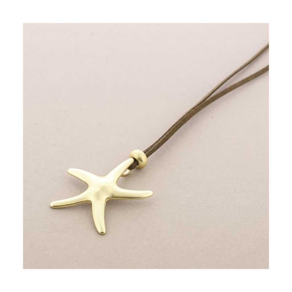 METAL STARFISH PENDANT SHORT NECKLACE