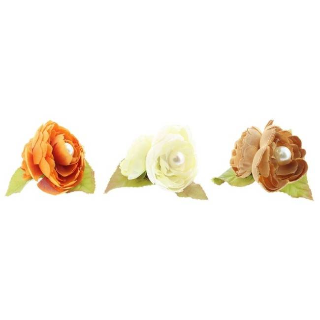 BROCHE FLORES 8CM