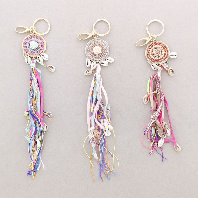 HIPPIE CHIC KEYCHAIN