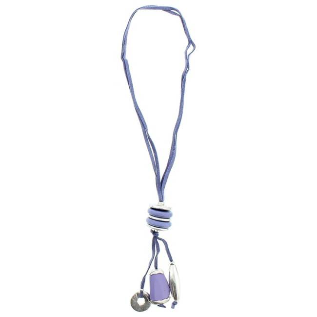 COLLAR LARGO ANTELINA CUENTAS METAL RESINA