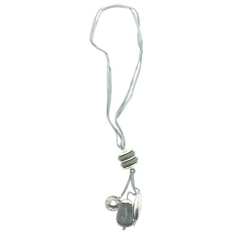 COLLAR LARGO ANTELINA CUENTAS METAL RESINA 2