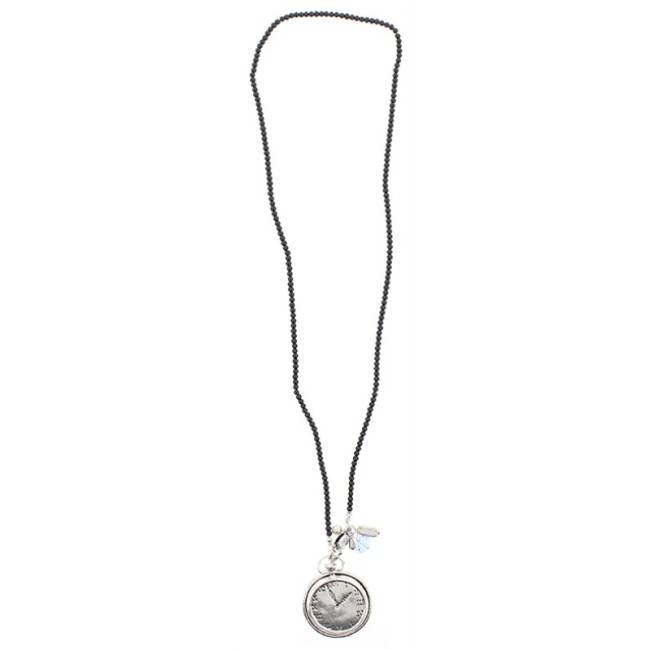 COLLAR LARGO COLG.METAL CUENTAS