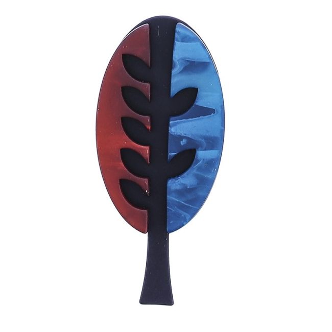 BROCHE ÁRBOL RESINA