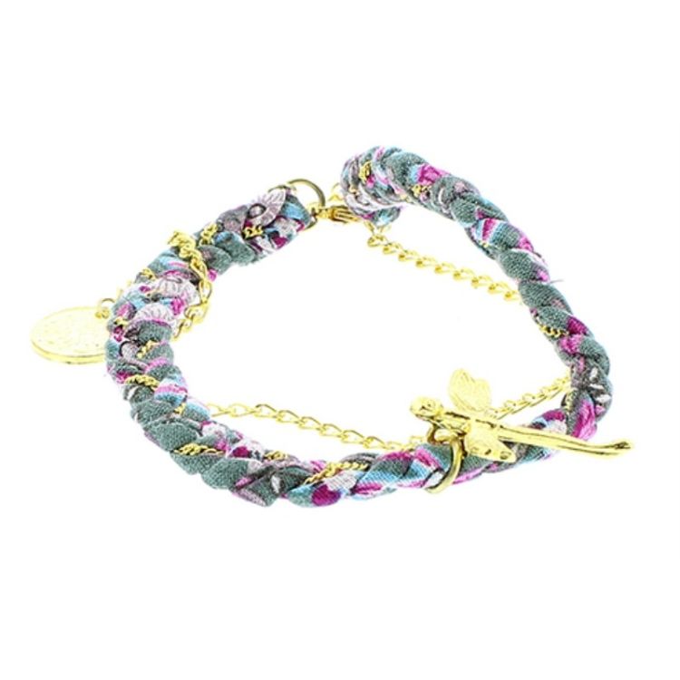 BRAIDED CHAIN BRACELET