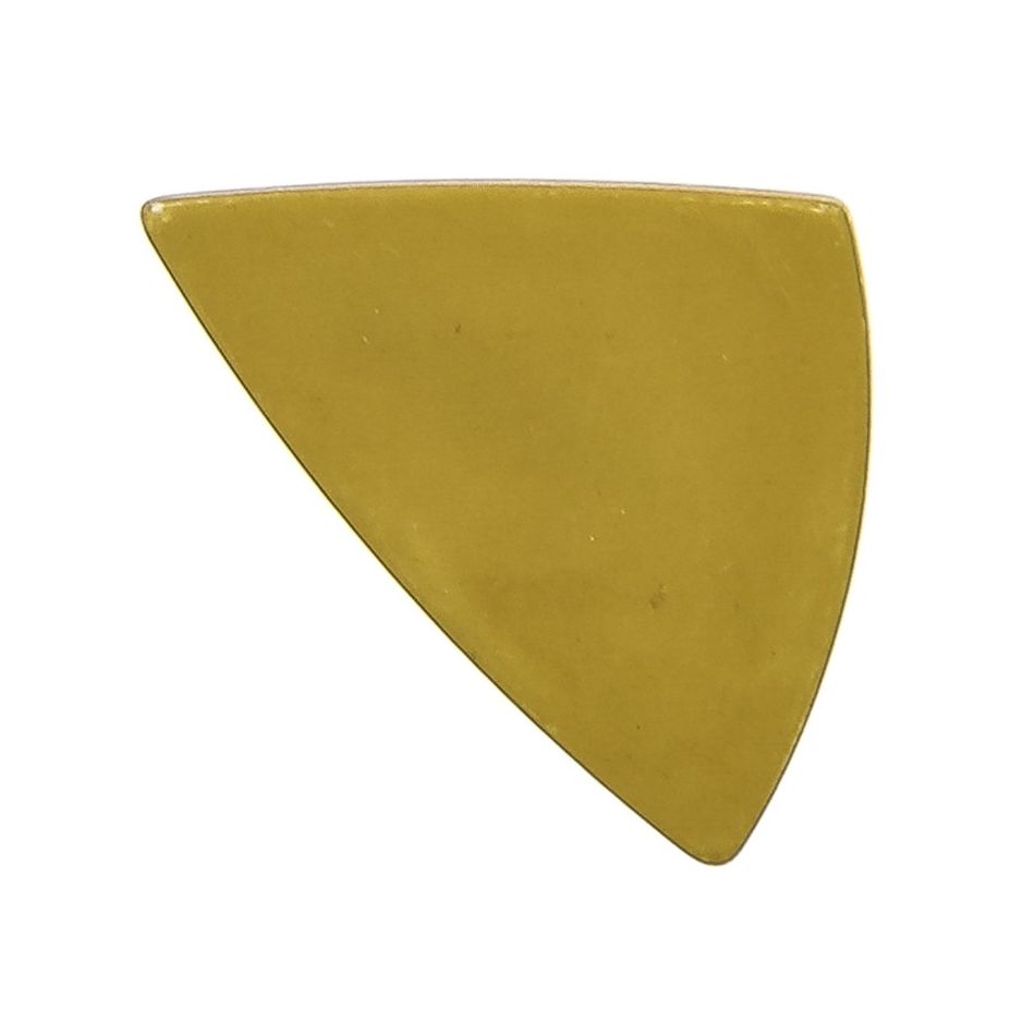 RESIN TRIANGLE SNAP BROOCH