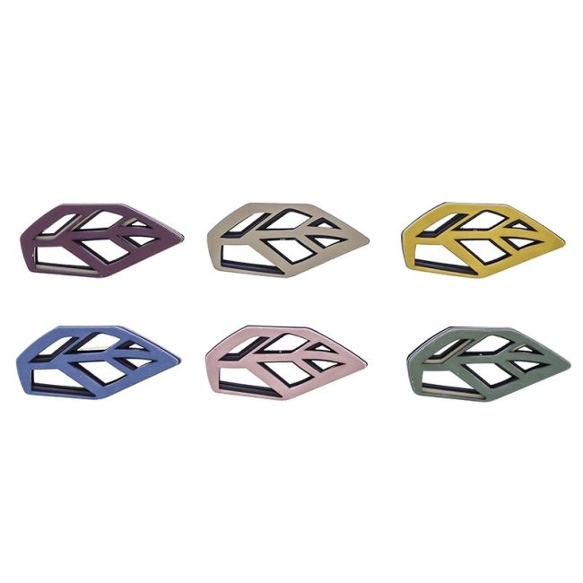 RESIN FOLDED FLOWER BROOCH