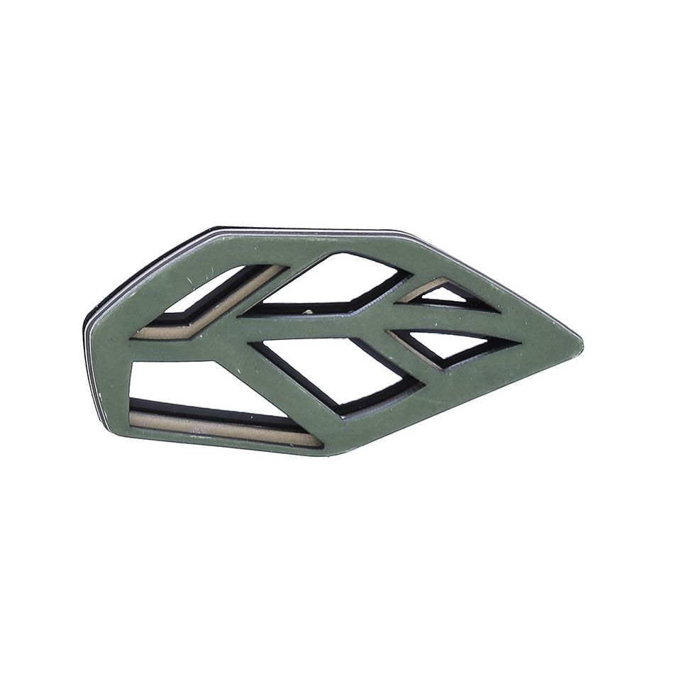 RESIN FOLDED FLOWER BROOCH
