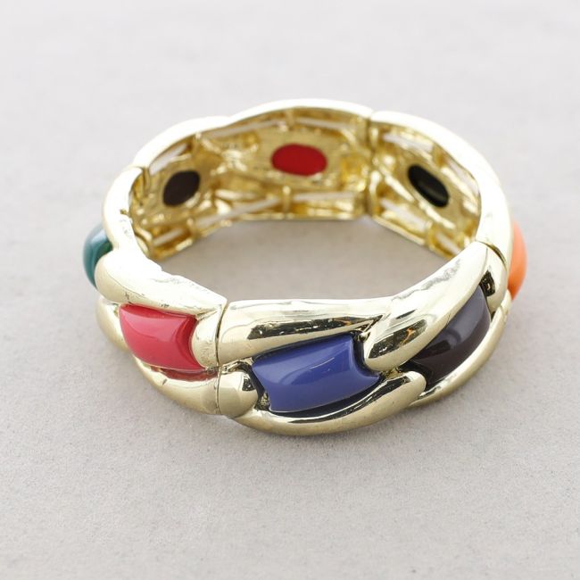 PULSERA METAL RESINA